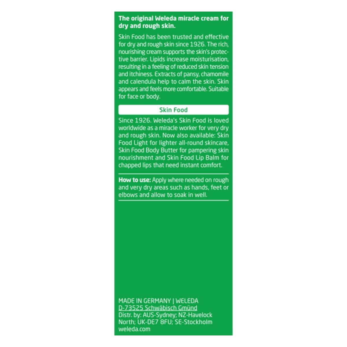 Thumbnail Weleda Skin Food 75ml