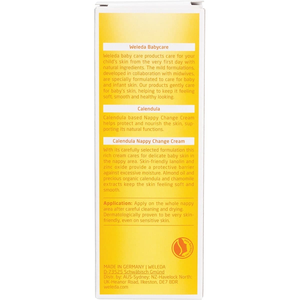 Thumbnail Weleda Calendula Baby Nappy Change Cream 75ml