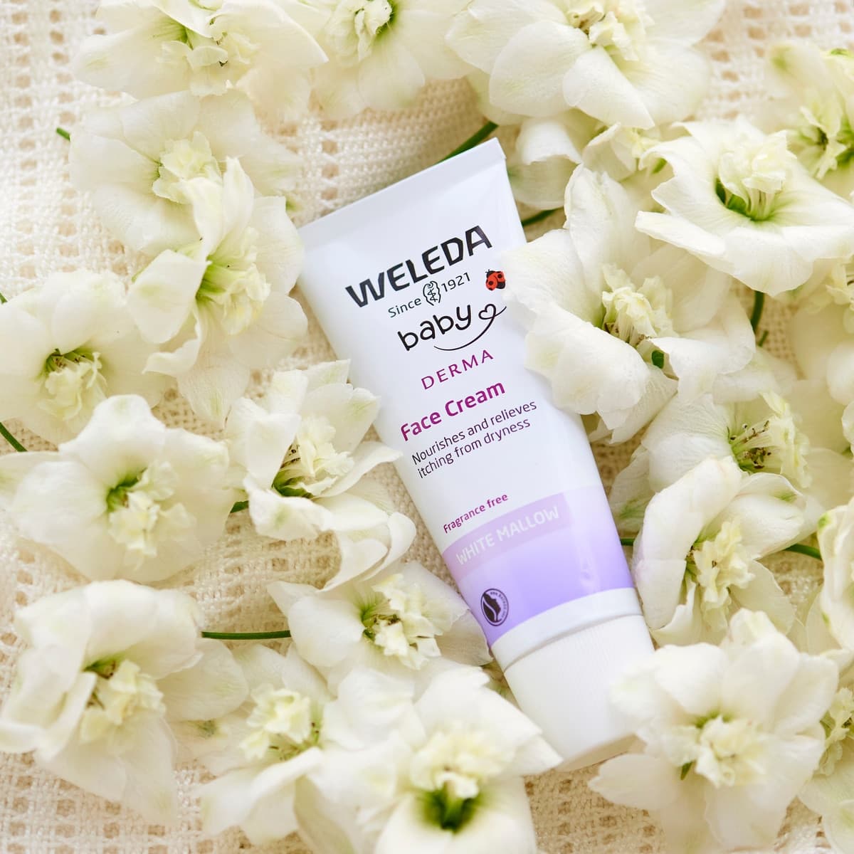 Thumbnail Weleda Baby Derma White Mallow Facial Cream 50ml