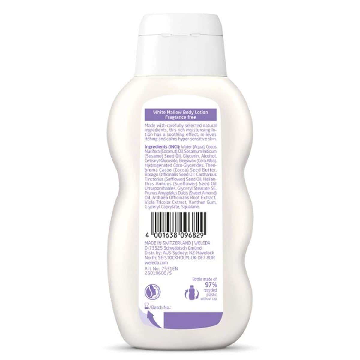 Thumbnail Weleda Baby Derma White Mallow Body Lotion 200ml