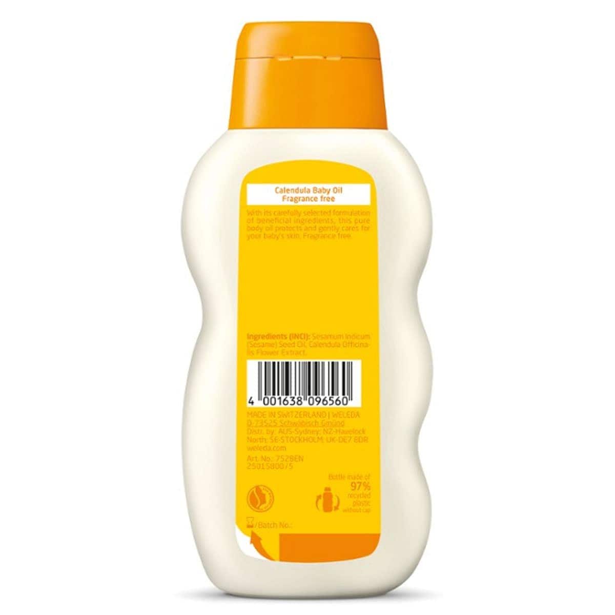 Thumbnail Weleda Calendula Baby Oil Fragrance Free 200ml