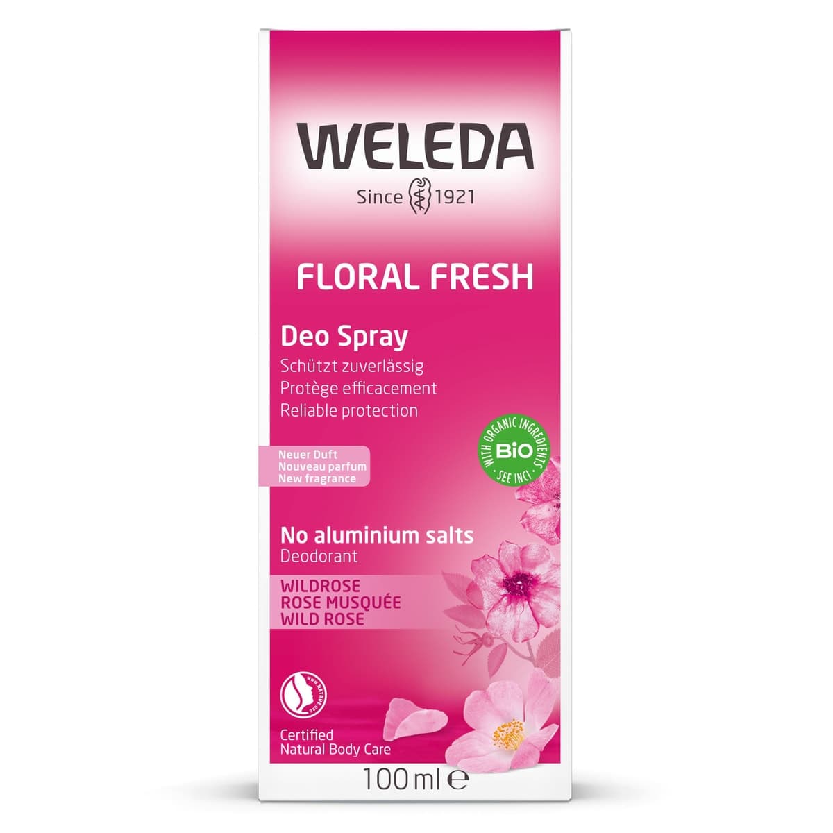 Thumbnail Weleda Wild Rose Deodorant Spray 100ml