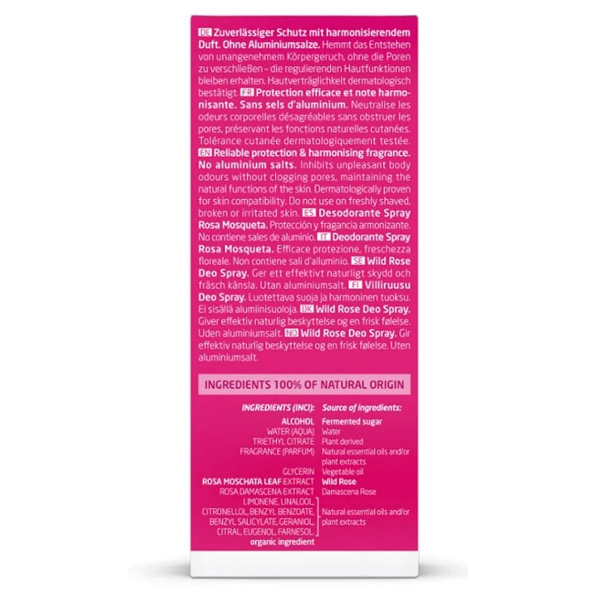 Thumbnail Weleda Wild Rose Deodorant Spray 100ml