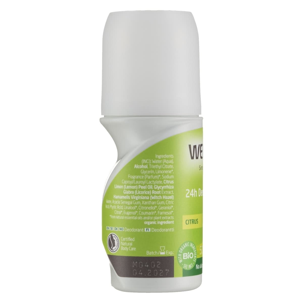 Thumbnail Weleda Citrus 24h Roll-on Deodorant 50ml