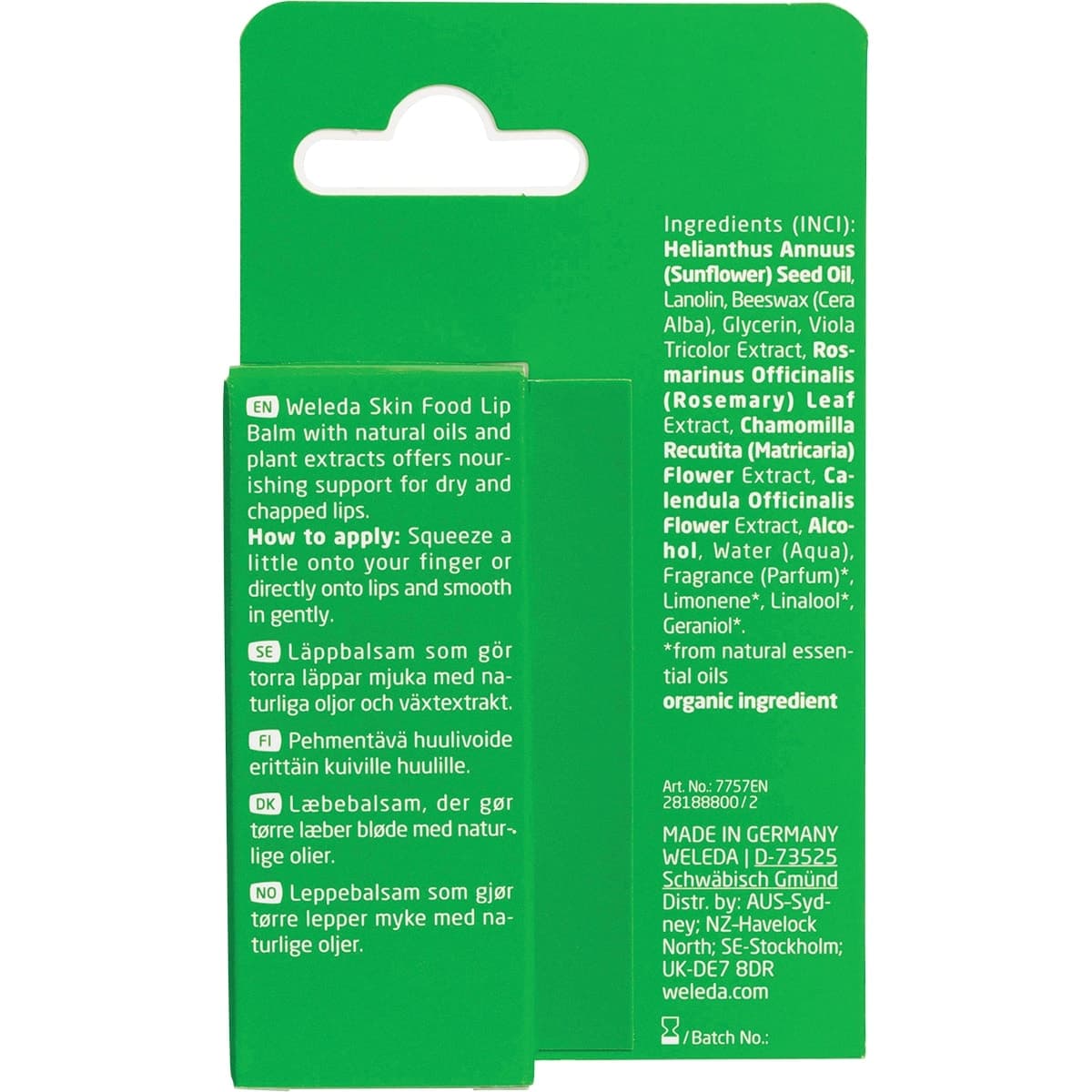 Thumbnail Weleda Skin Food Lip Balm 8ml