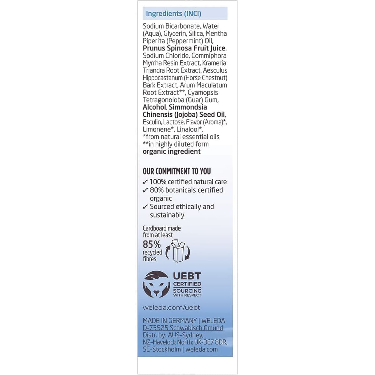 Thumbnail Weleda Salt Toothpaste 75ml