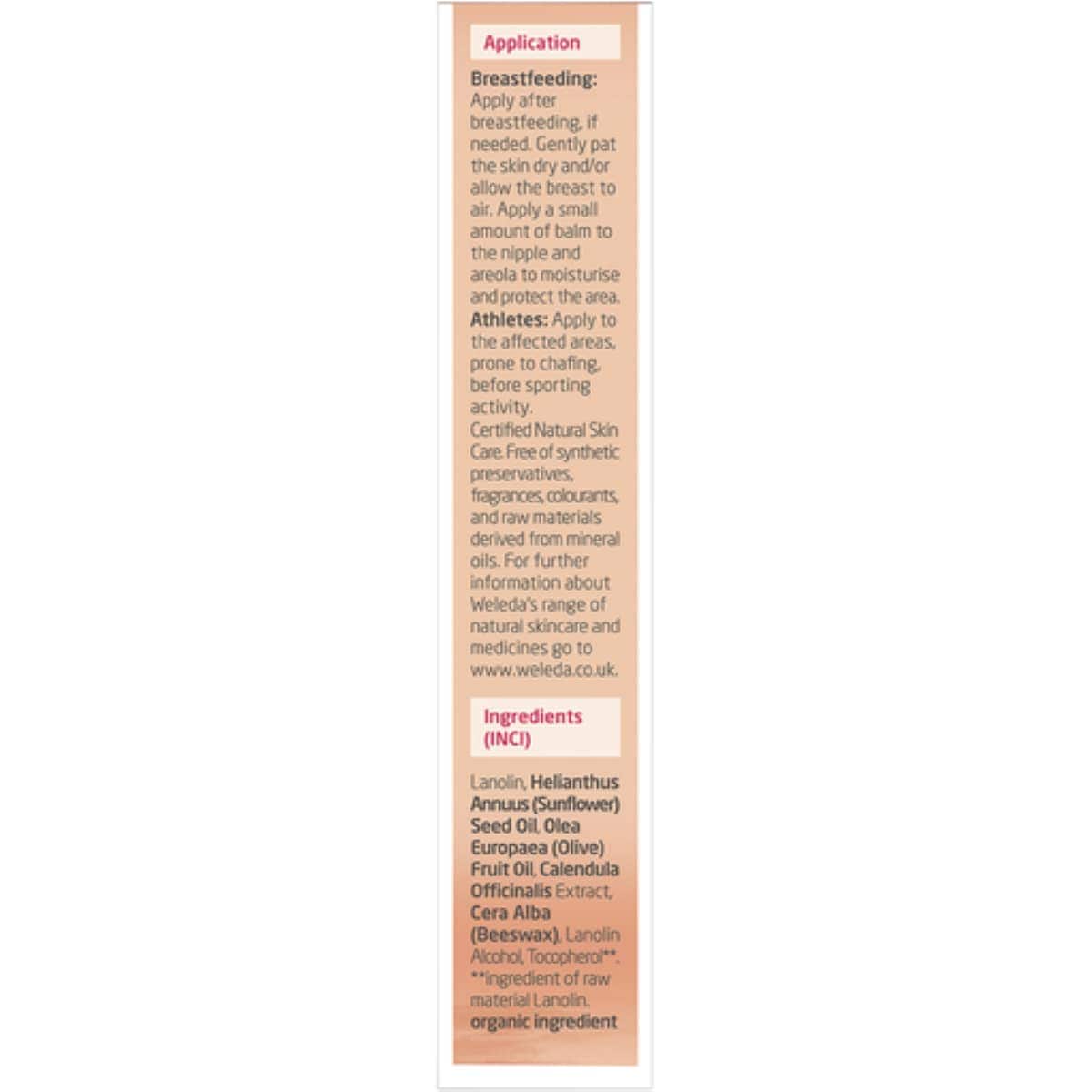 Thumbnail Weleda Nipple Balm 25ml