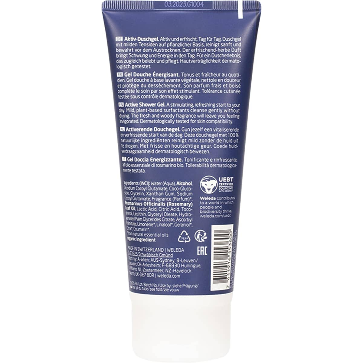Thumbnail Weleda Men Active Fresh Shower Gel 200ml
