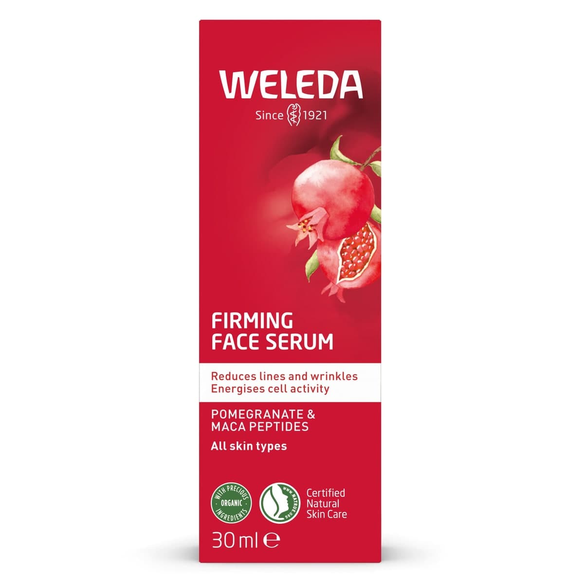 Thumbnail Weleda Firming Face Serum Pomegranate & Maca Peptides 30ml