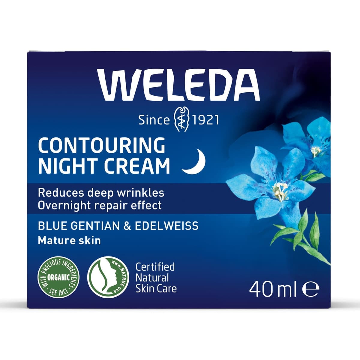 Thumbnail Weleda Contouring Night Cream Blue Gentian & Edelweiss 40ml