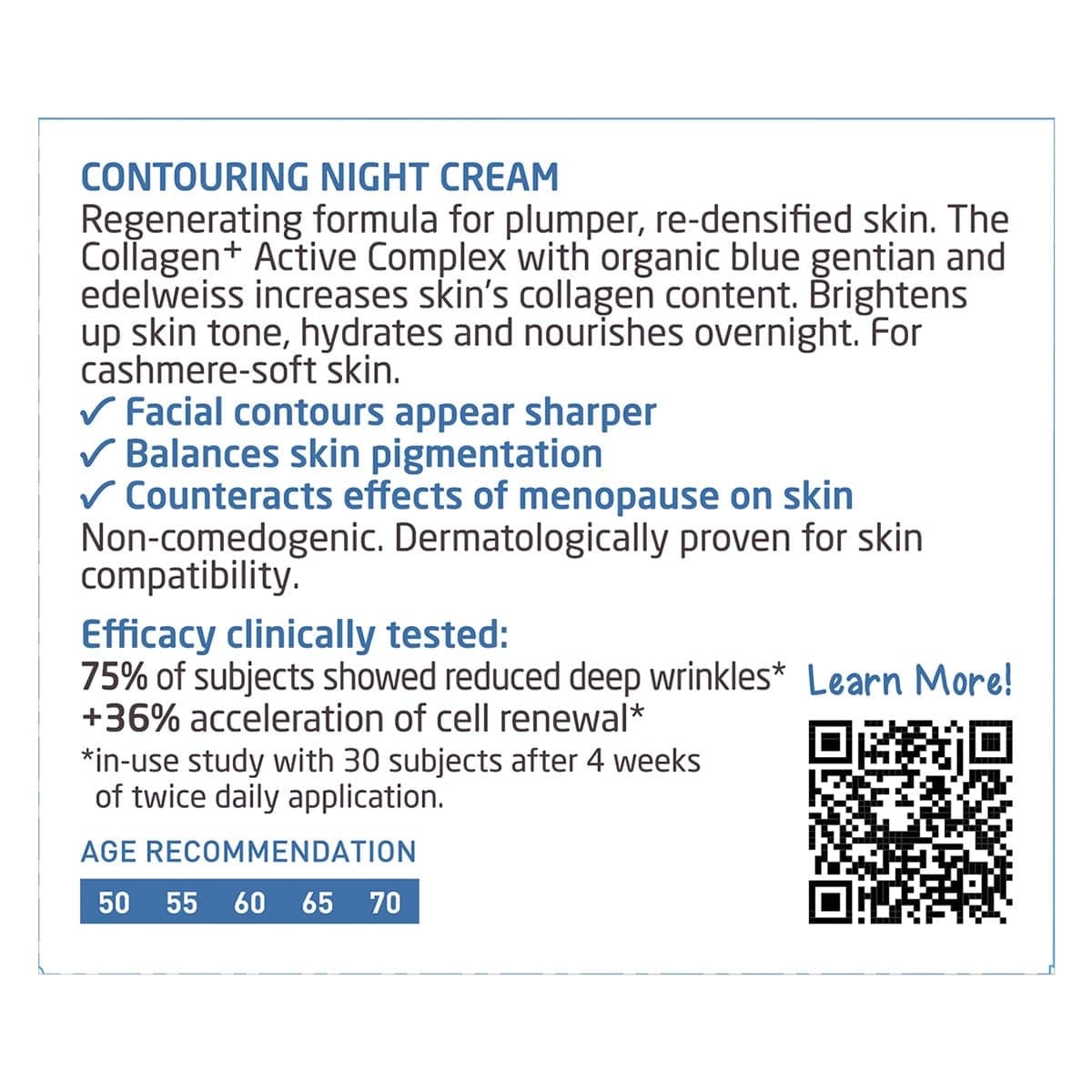 Thumbnail Weleda Contouring Night Cream Blue Gentian & Edelweiss 40ml