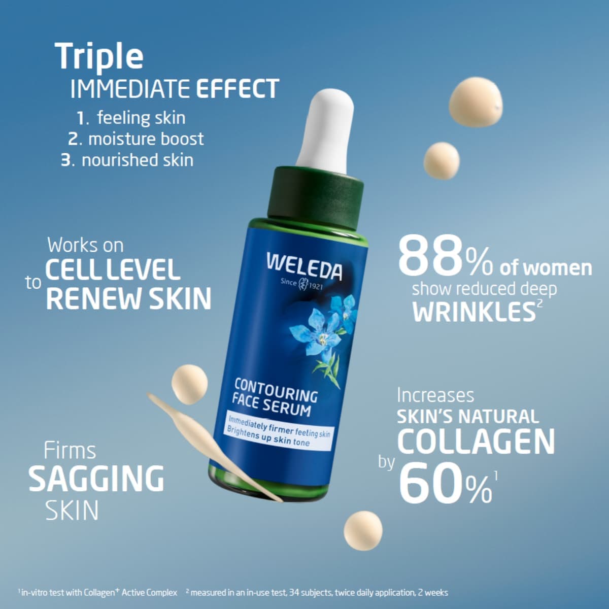 Thumbnail Weleda Contouring Face Serum Blue Gentian & Edelweiss 30ml