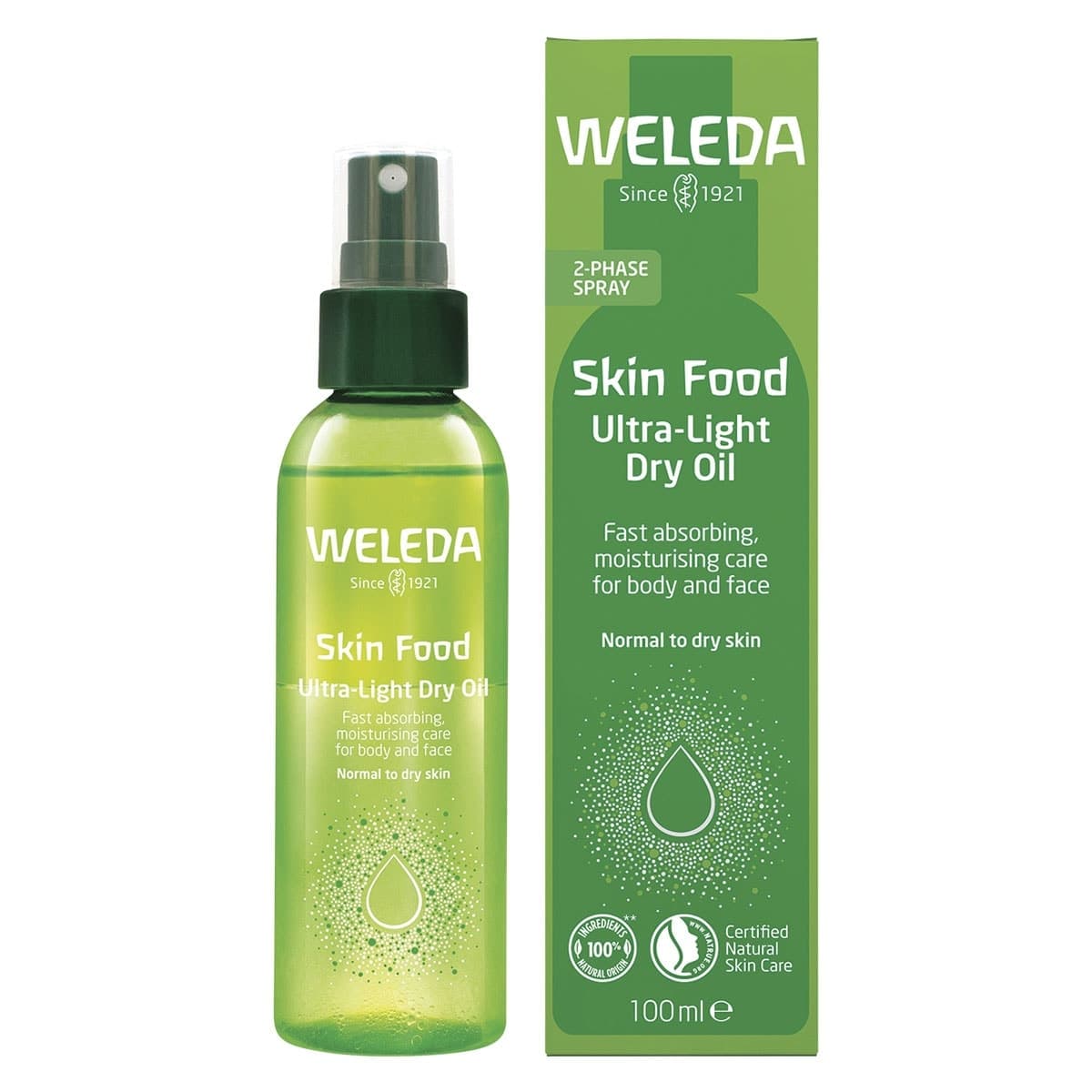 Thumbnail Weleda Skin Food Ultra Light Body Oil 100ml