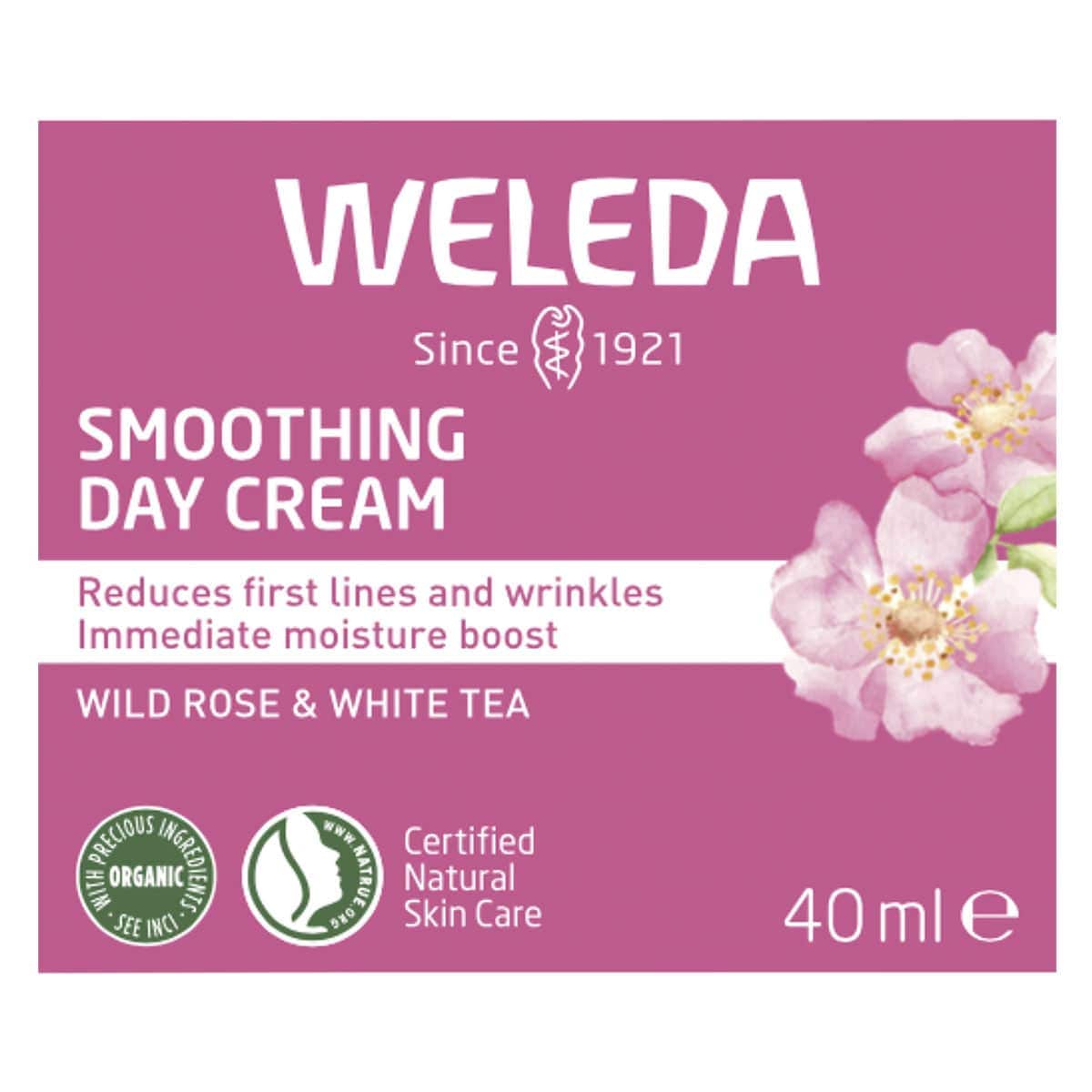 Thumbnail Weleda Wild Rose & White Tea Smoothing Day Cream 40ml