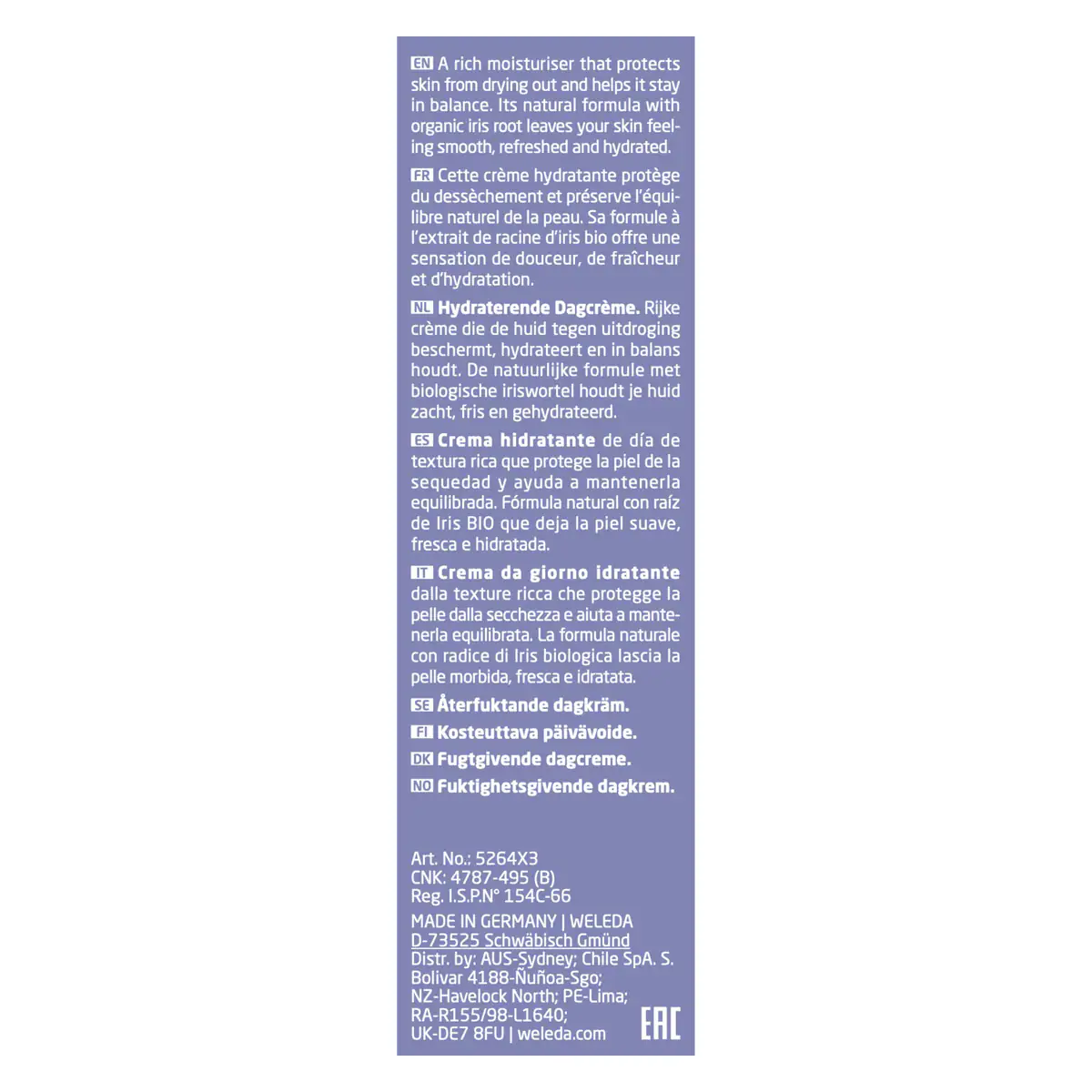 Thumbnail Weleda Hydrating Day Cream With Iris 30ml