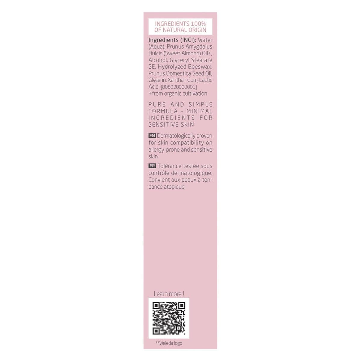 Thumbnail Weleda Sensitive Soothing Moisturiser Almond 30ml