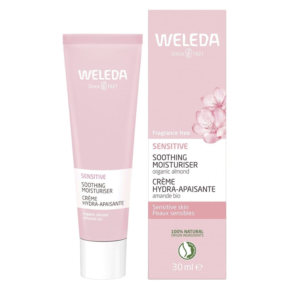 Thumbnail Weleda Sensitive Soothing Moisturiser Almond 30ml