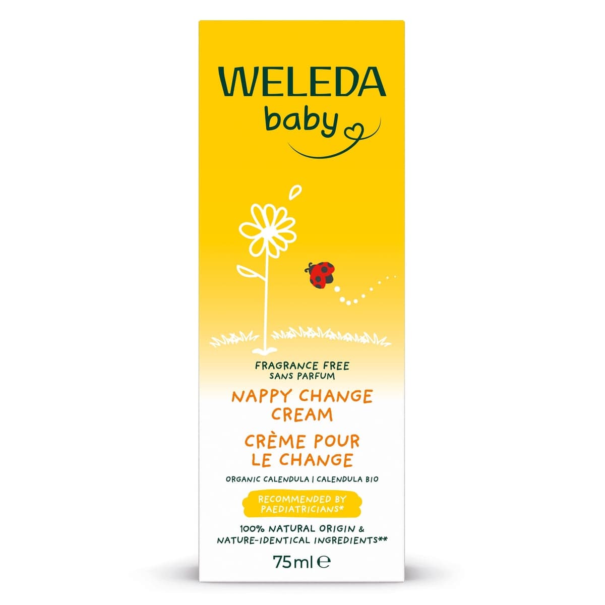 Thumbnail Weleda Baby Calendula Nappy Change Cream Fragrance free 75ml