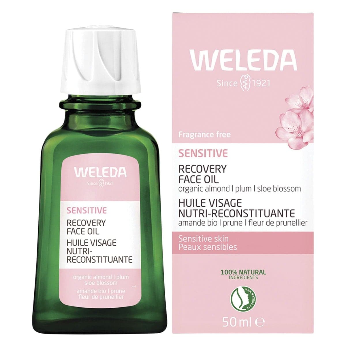 Thumbnail Weleda Sensitive Recovery Face Oil 50ml