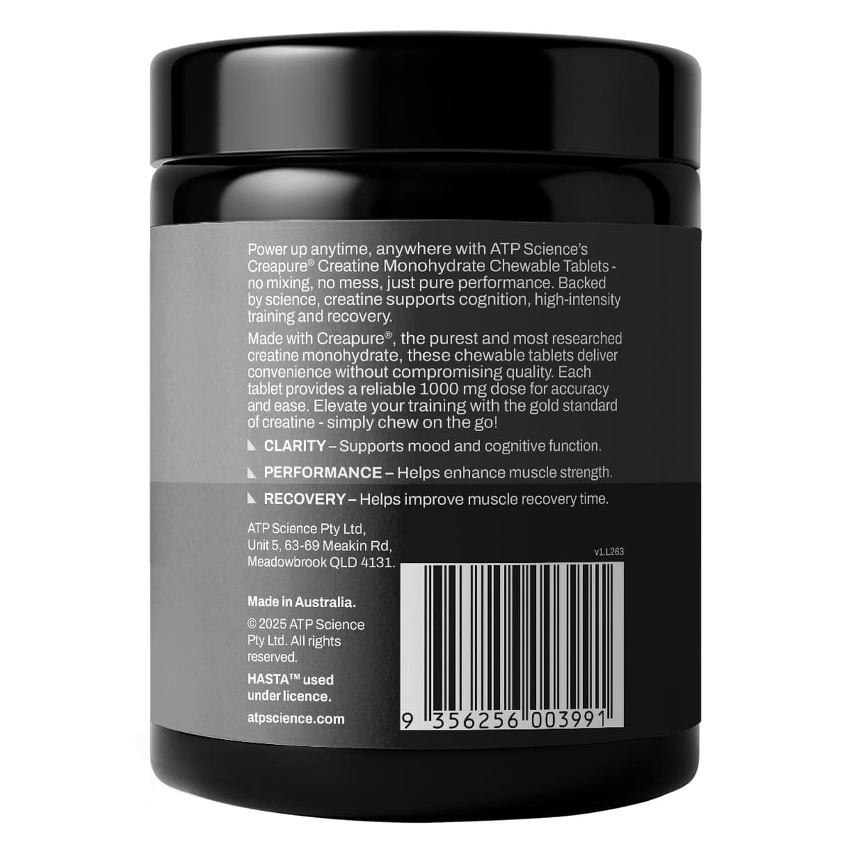 Thumbnail ATP Science Creatine Chewables Citrus 90 Tablets