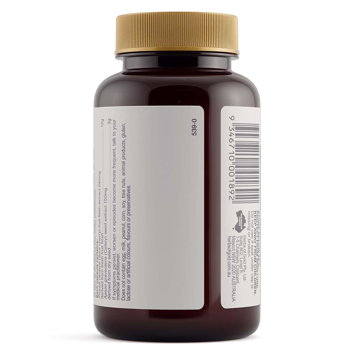 Thumbnail Herbs of Gold Sour Cherry & Celery 60 Capsules