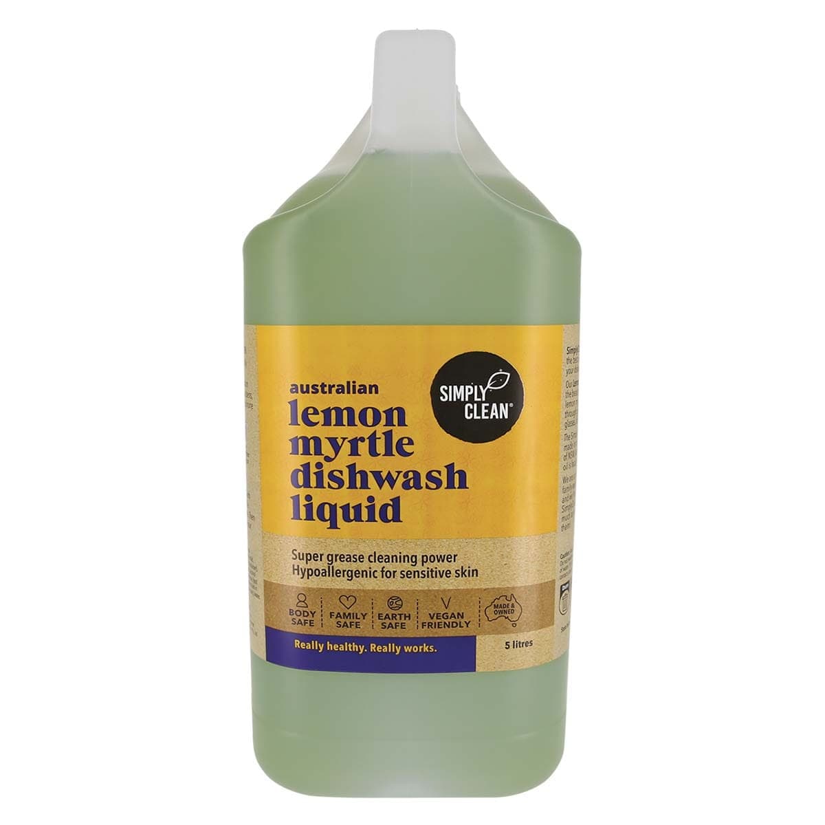 Thumbnail Simply Clean Dishwash Liquid Lemon Myrtle 5L