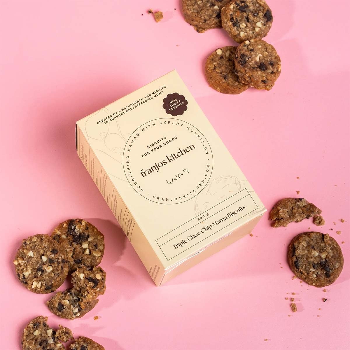 Thumbnail Franjo's Kitchen Mama Biscuits Triple Choc 200g