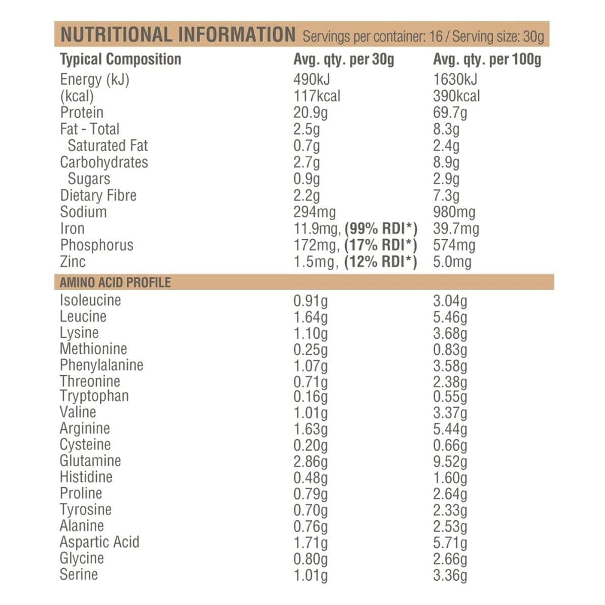 Thumbnail Amazonia Raw Protein Isolate Choc Coconut 500g