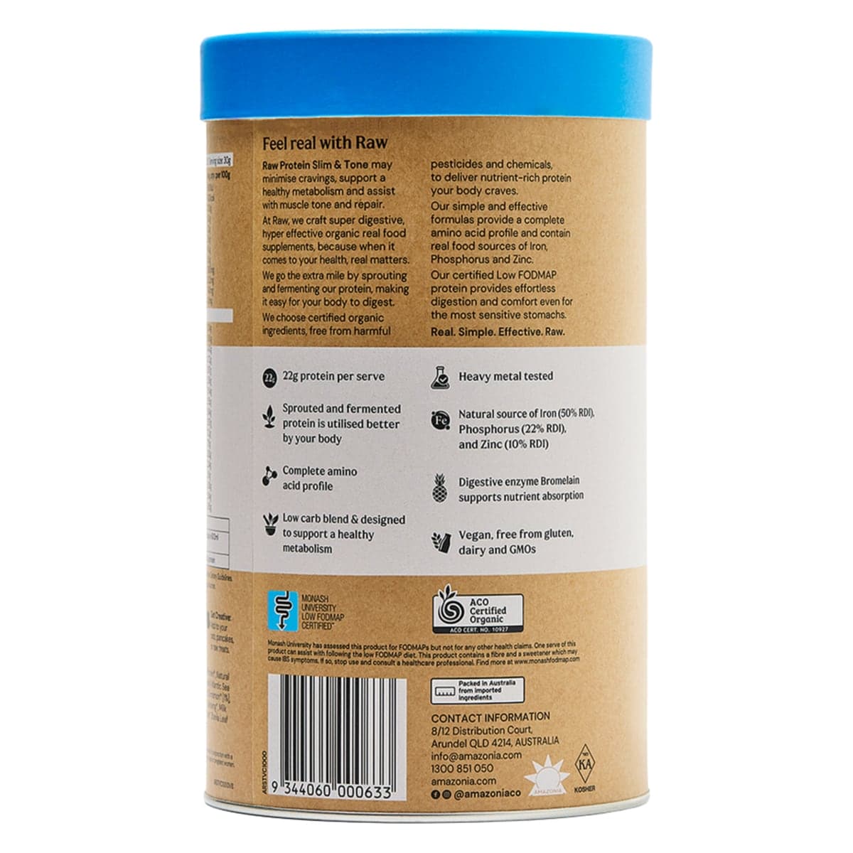 Thumbnail Amazonia Raw Protein Slim & Tone Vanilla Cinnamon 1kg
