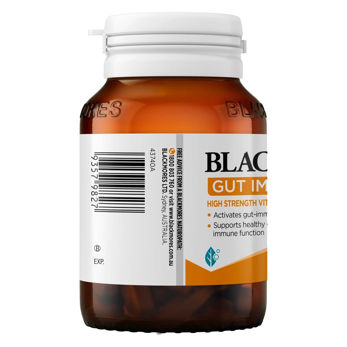 Thumbnail Blackmores Gut Immune Biotic 60 Capsules