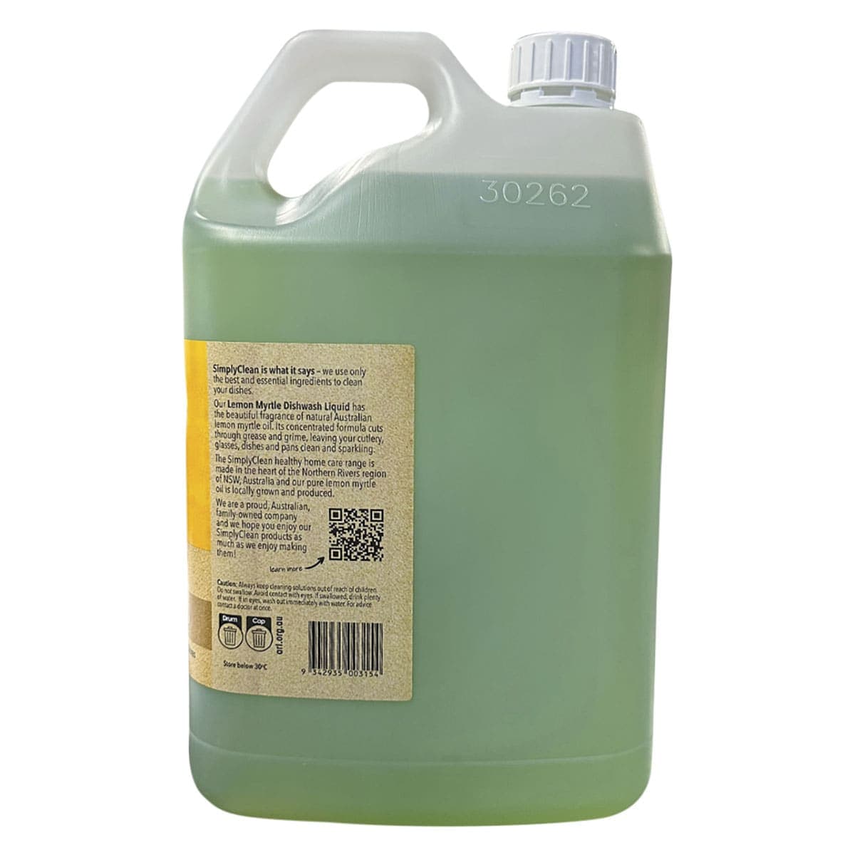 Thumbnail Simply Clean Dishwash Liquid Lemon Myrtle 5L