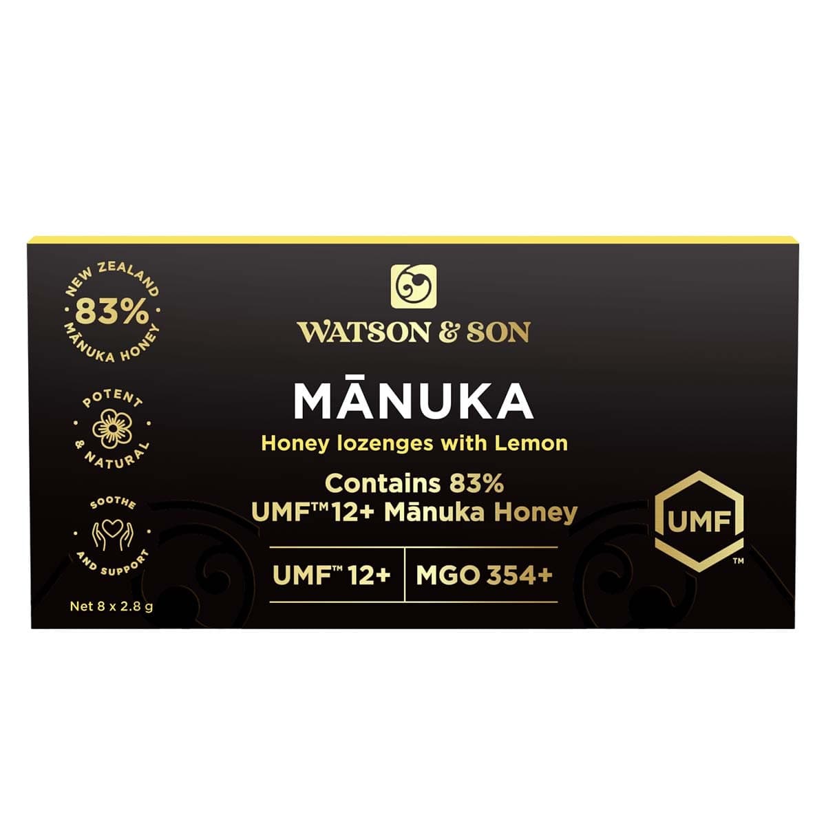Thumbnail Watson & Son Manuka Honey UMF 12+/MGO 354+ Lozenges 8 x 2.8g