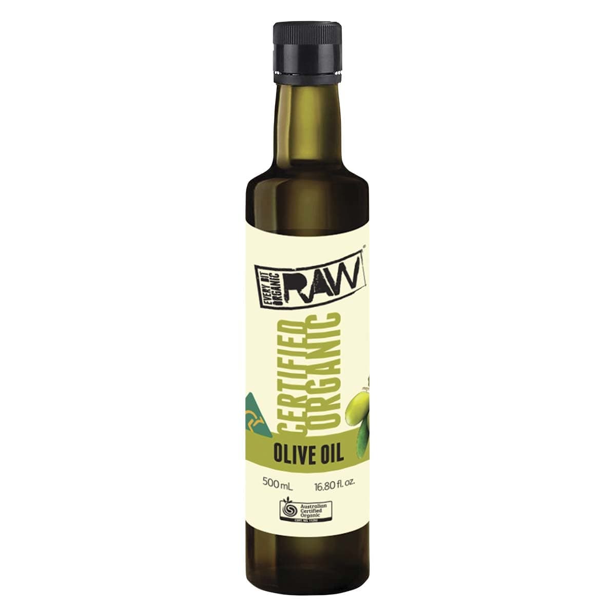 Thumbnail Every Bit Organic Raw Cold Pressed Extra Virgin Olive Oil 500mL