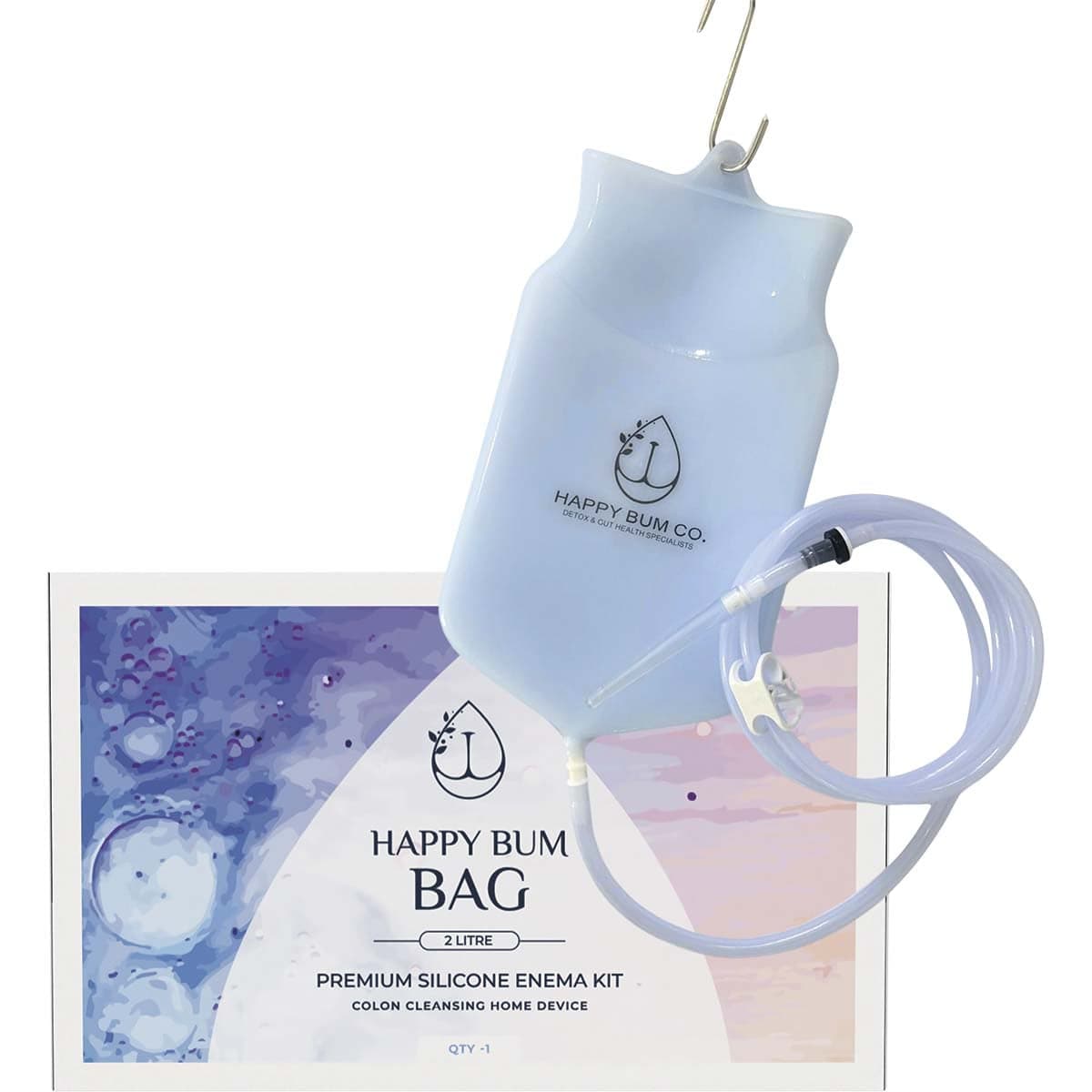 Thumbnail Happy Bum Silicone Enema Kit 2L
