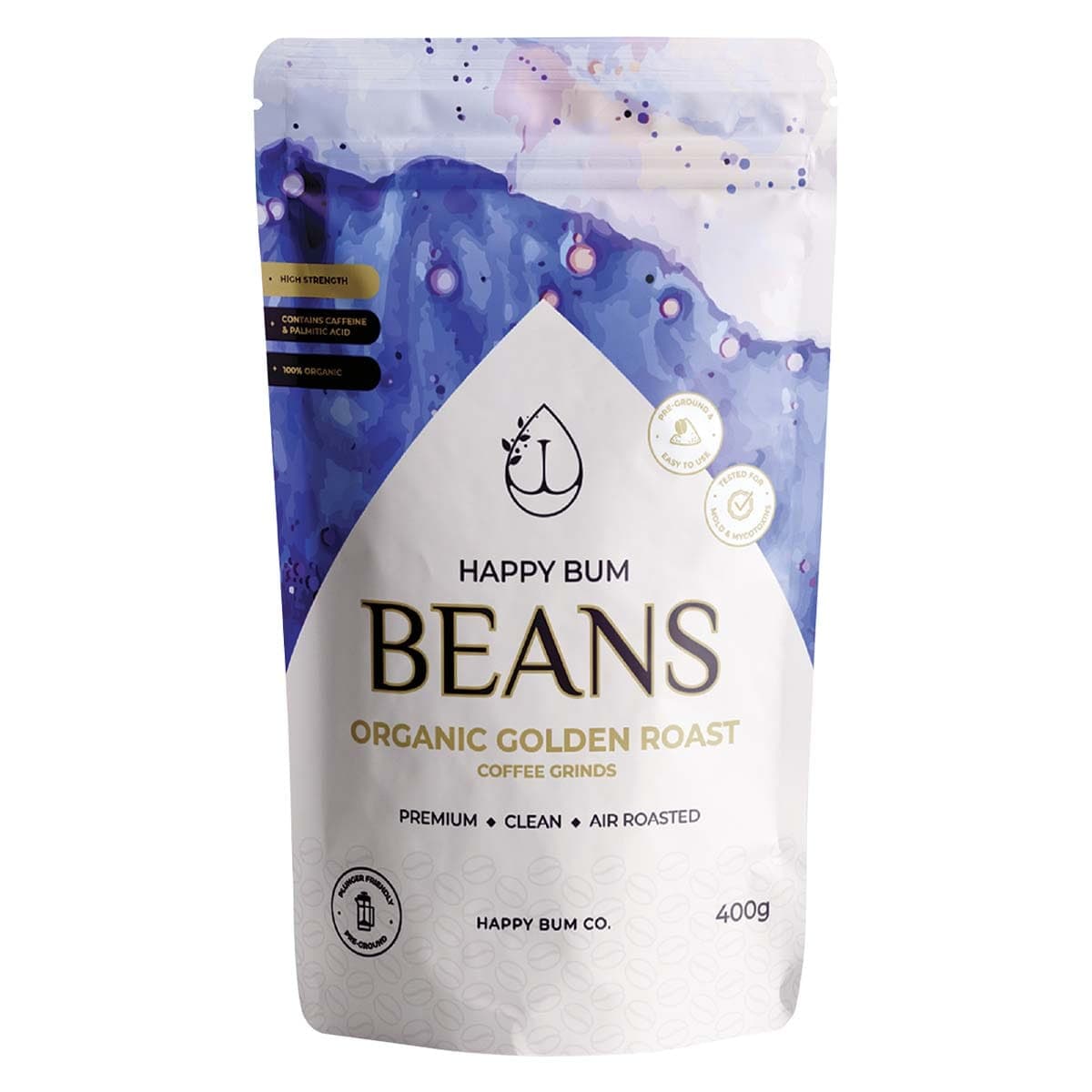 Thumbnail Happy Bum Beans Organic Golden Roast Enema Coffee 400g