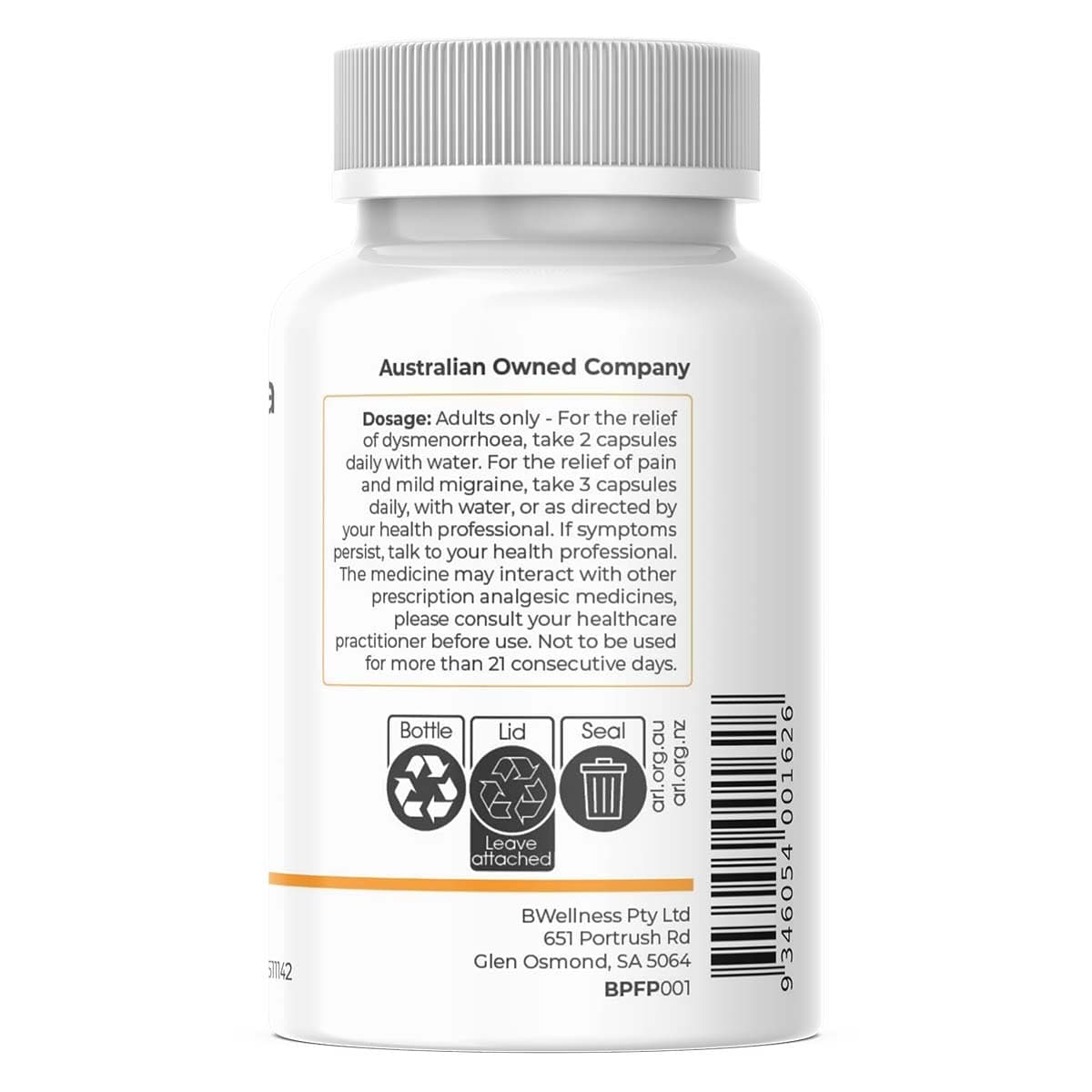 Thumbnail BioPractica FemmePAIN 60 Capsules