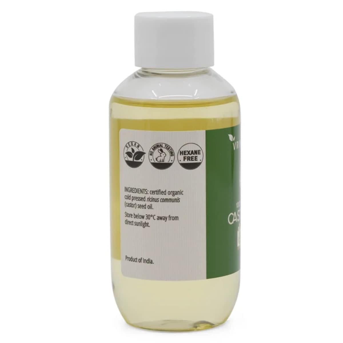 Thumbnail Vrindavan Certified Organic Castor Oil 100ml