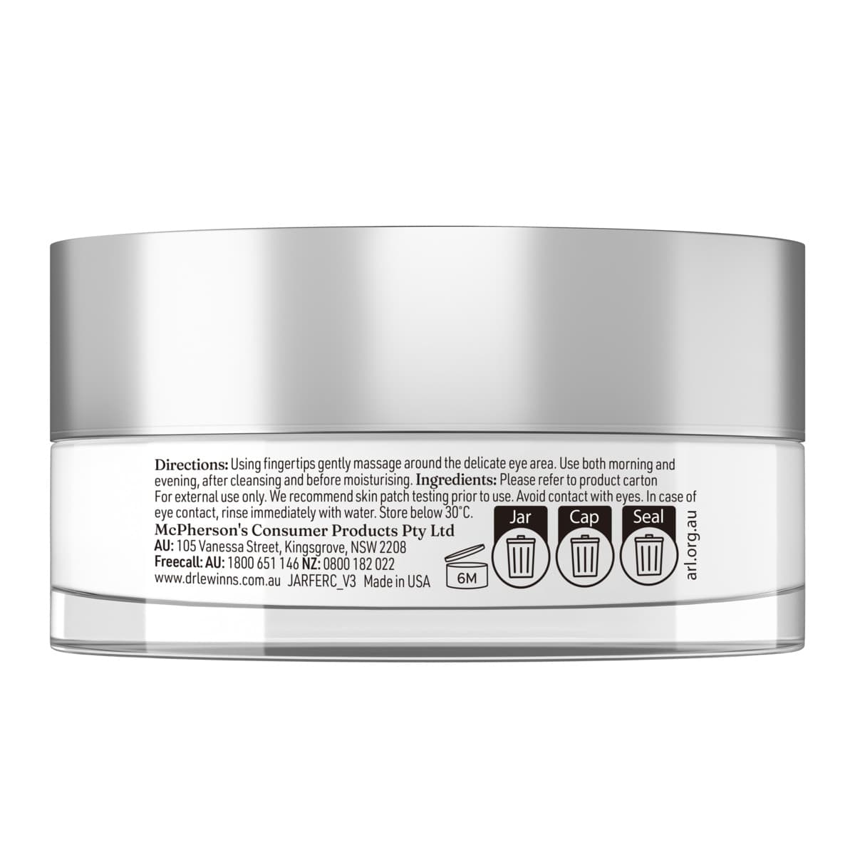 Thumbnail Dr Lewinns Ultra R4 Eye Repair Cream 15g