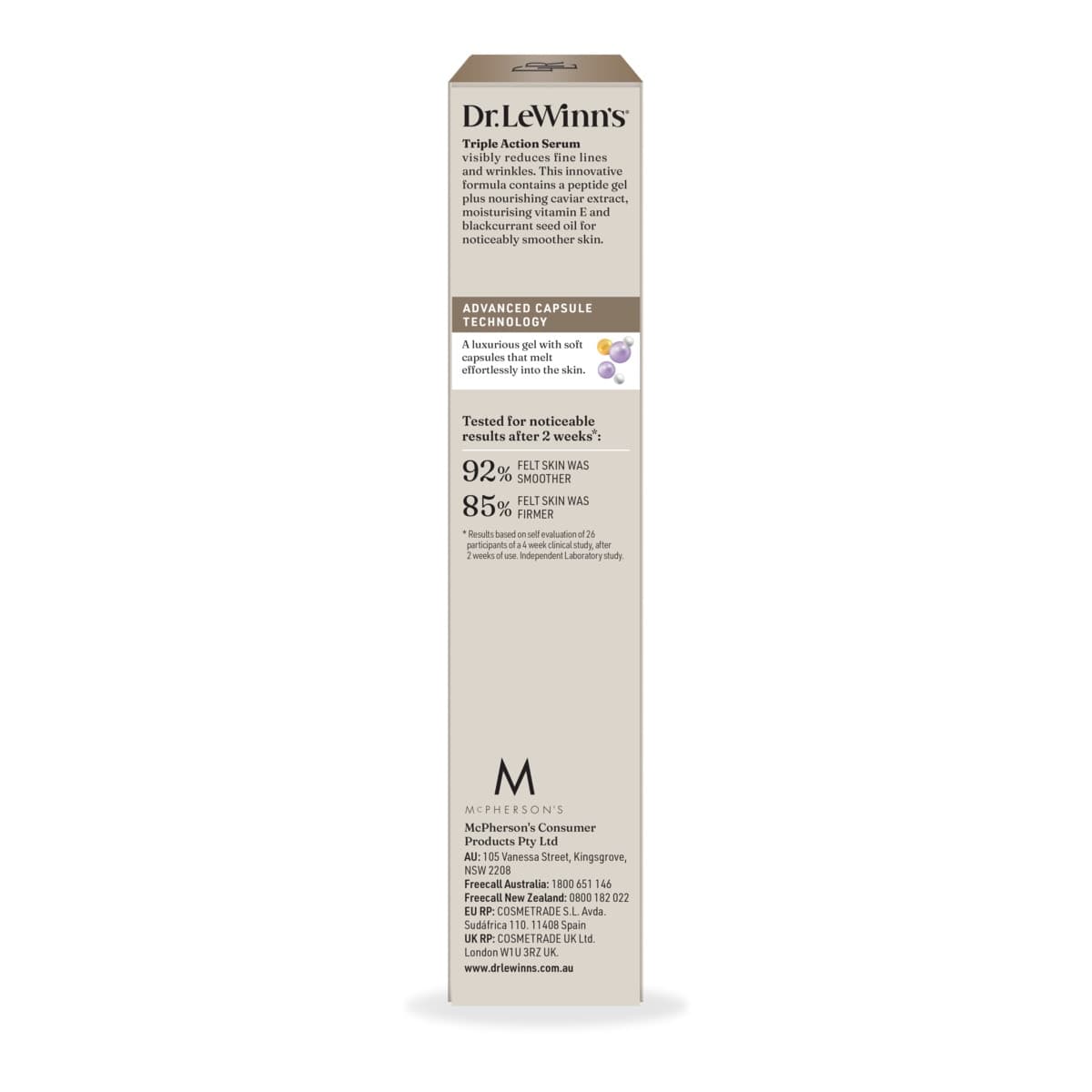 Thumbnail Dr Lewinns Line Smoothing Complex S8 Triple-Action Day Defence 30g