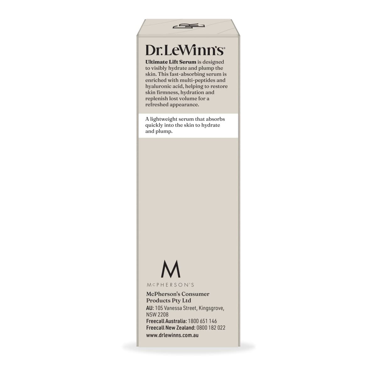 Thumbnail Dr Lewinns Ultra R4 Ultimate Lift Serum 30ml