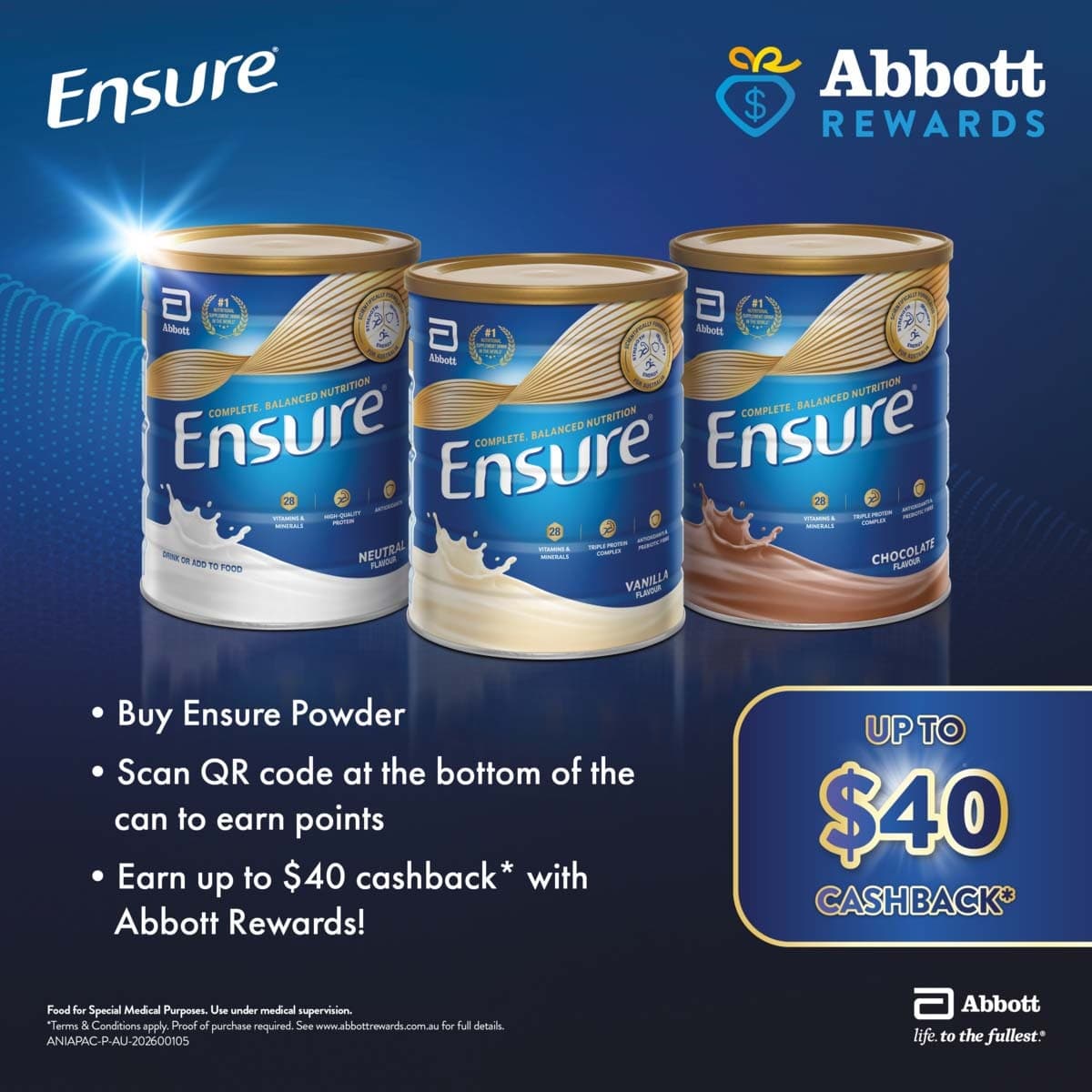 Thumbnail Ensure Powder Vanilla 800g