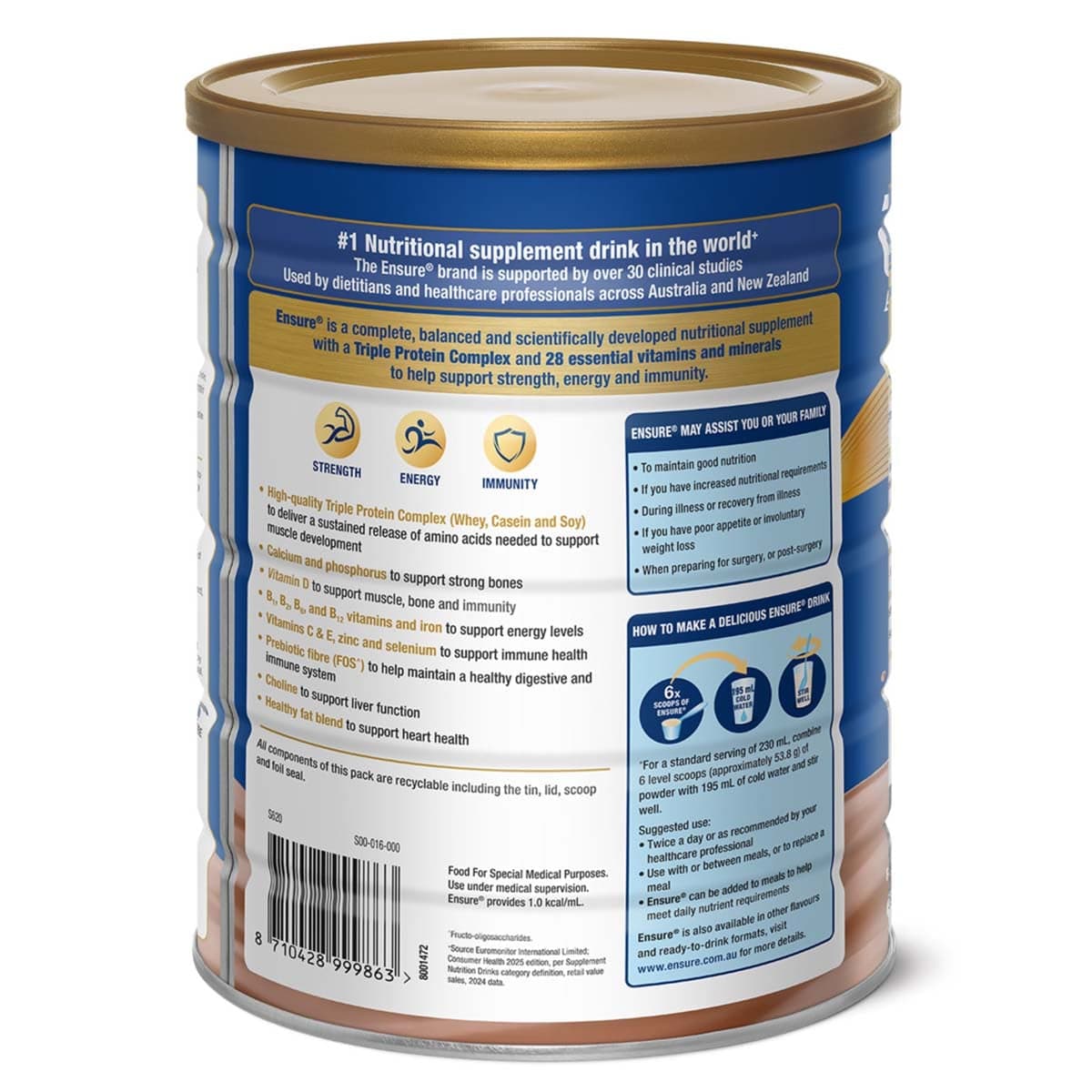 Thumbnail Ensure Powder Chocolate 800g
