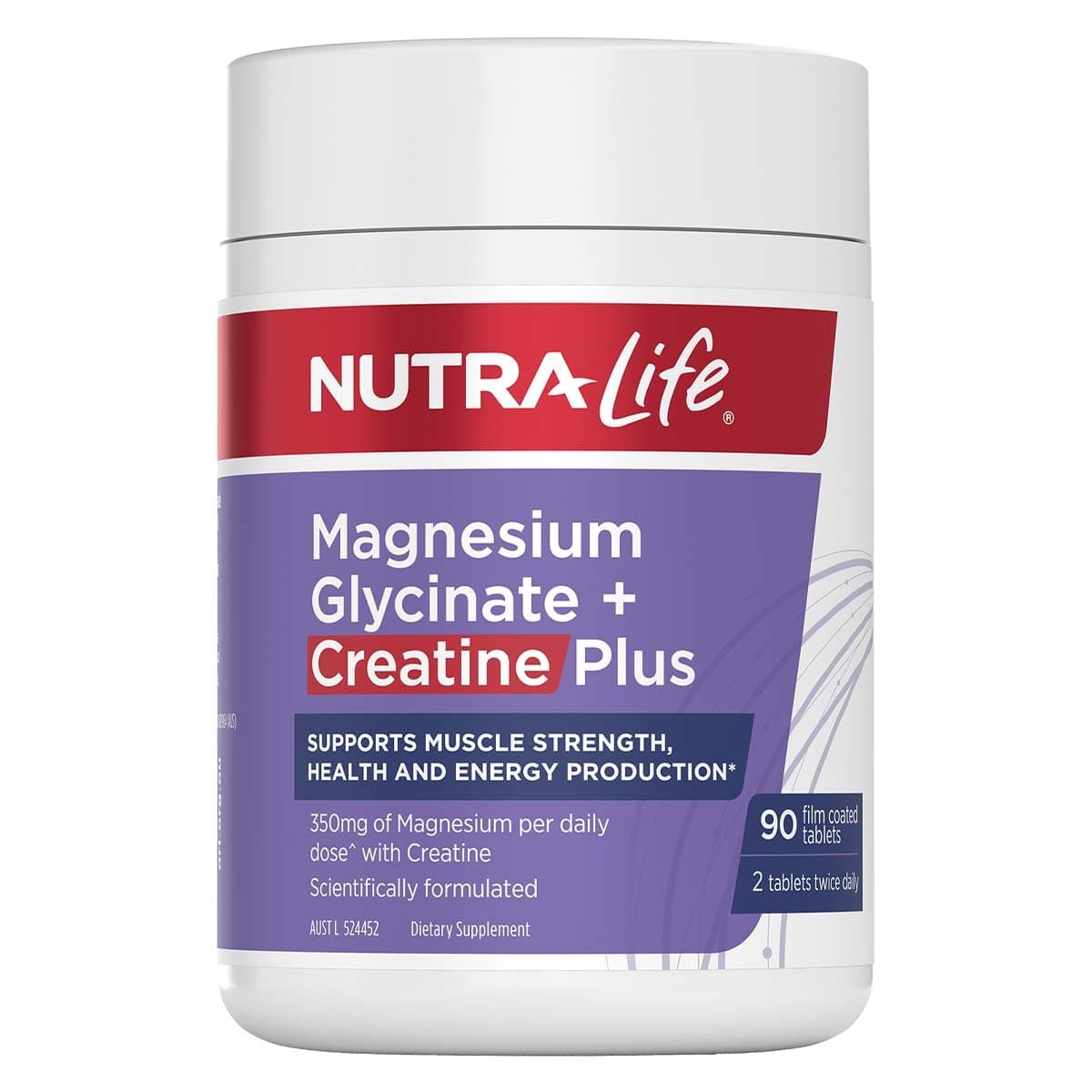 Thumbnail Nutra-Life Mag Glycinate+Creatine 90 Tablets