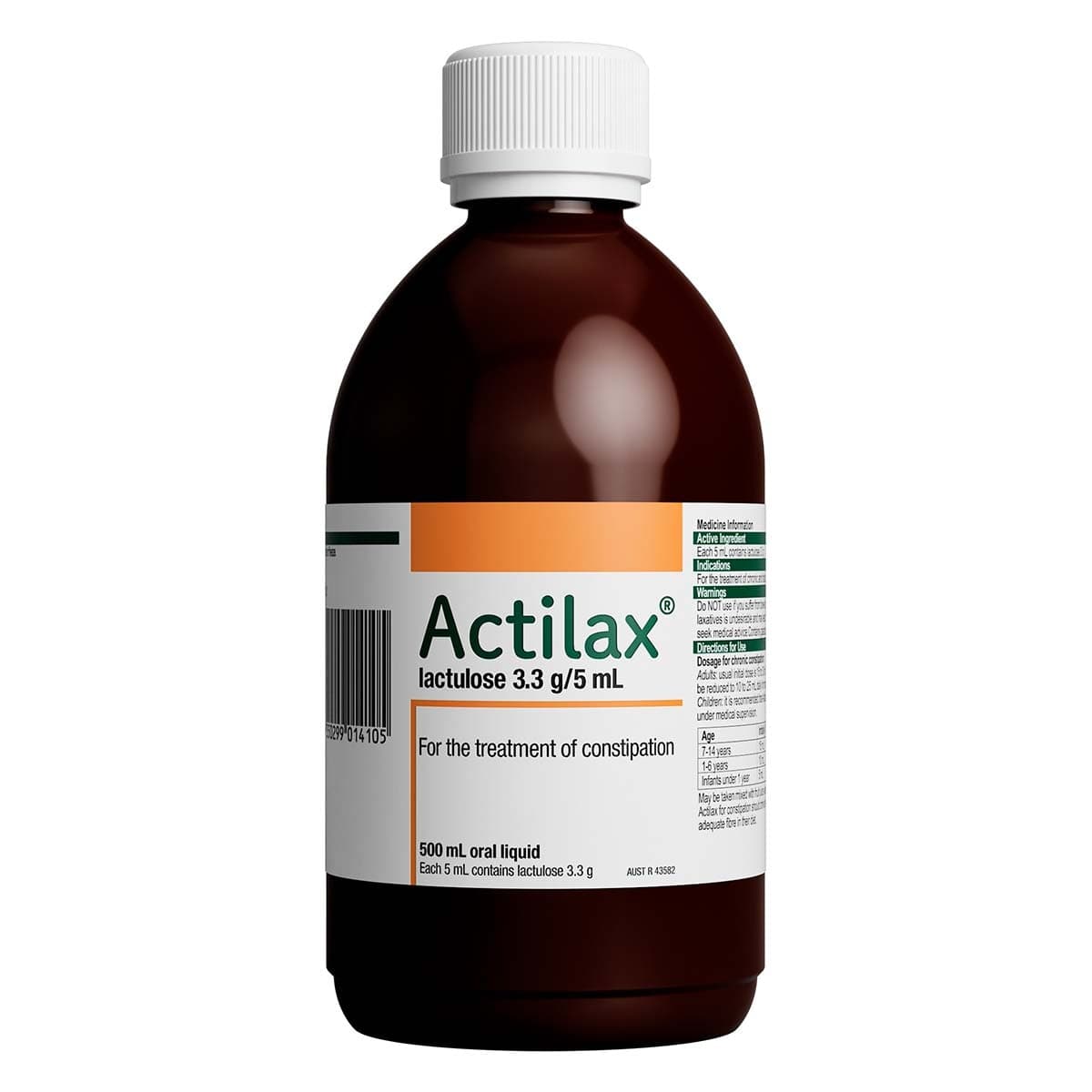 Thumbnail Actilax Lactulose Solution 500mL
