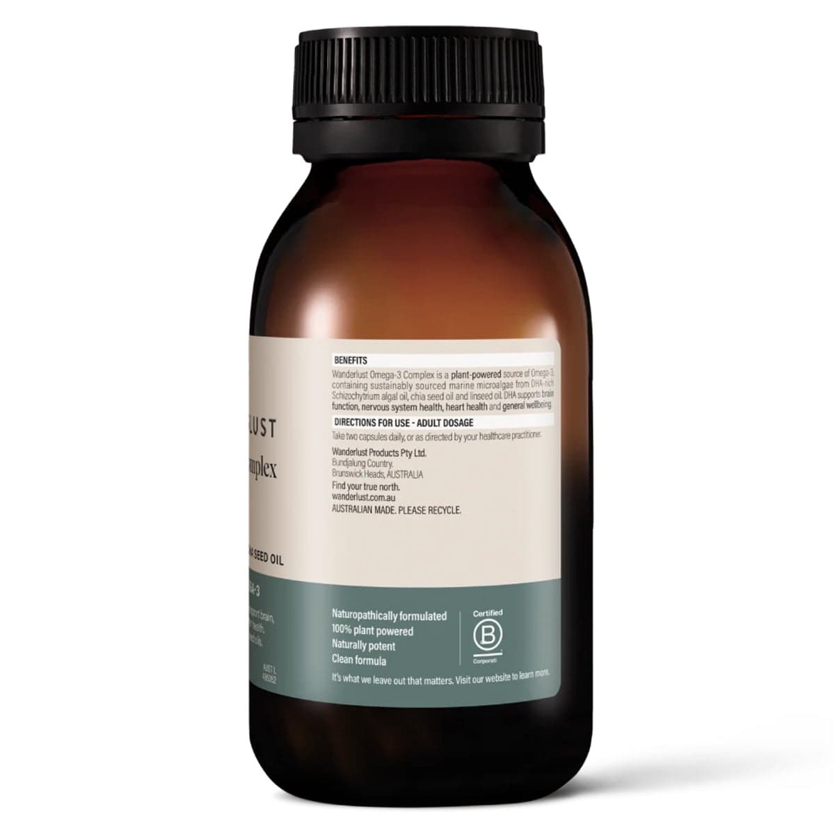 Thumbnail Wanderlust Vegan Omega-3 Complex 120 Capsules