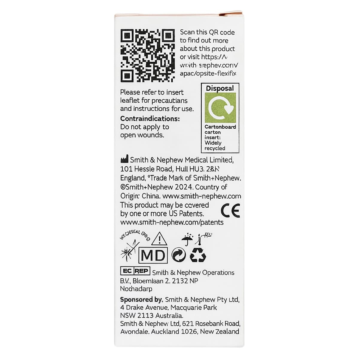 Thumbnail Opsite Flexifix Waterproof Transparent Adhesive Film Roll 10cm x 1m