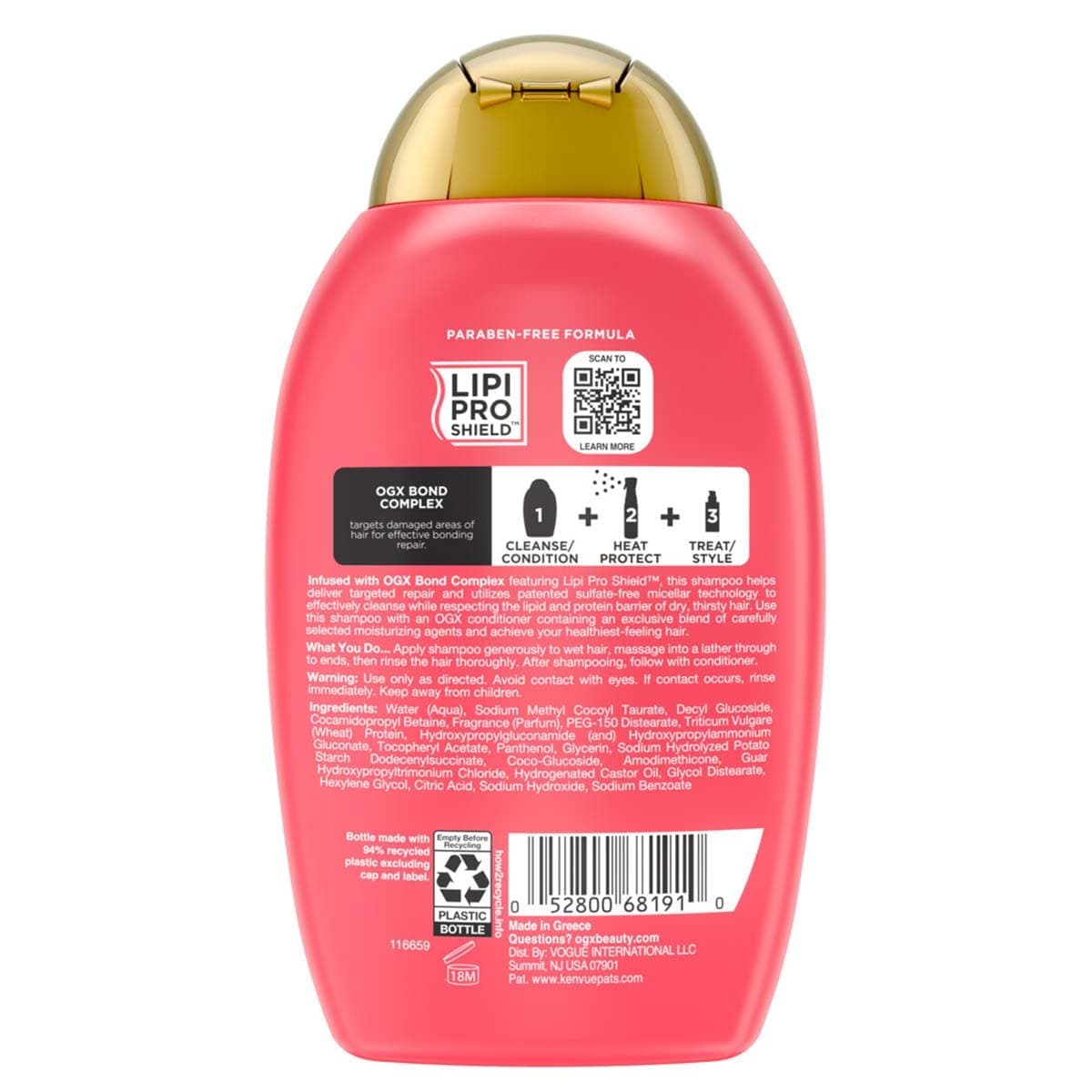 Thumbnail OGX Bond Protein Shampoo 385mL