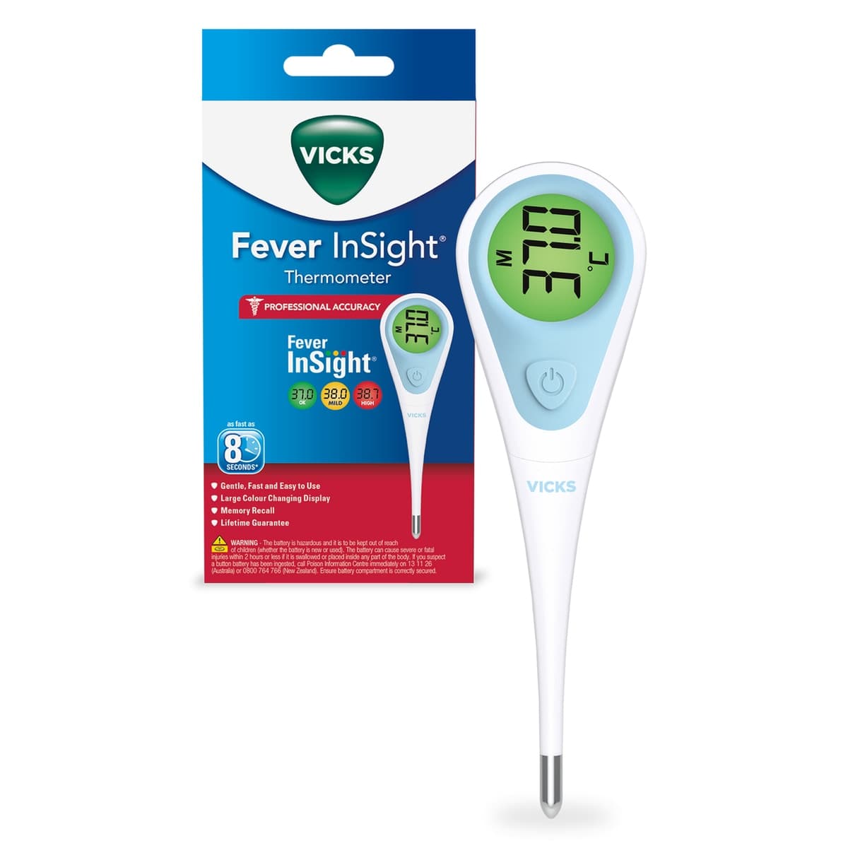 Thumbnail Vicks Fever InSight Digital Thermometer V916-V1