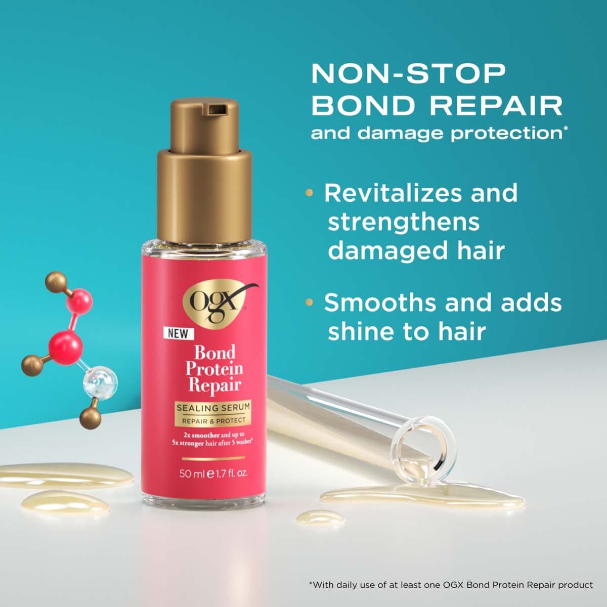 Thumbnail OGX Bond Protein Sealing Serum 50mL