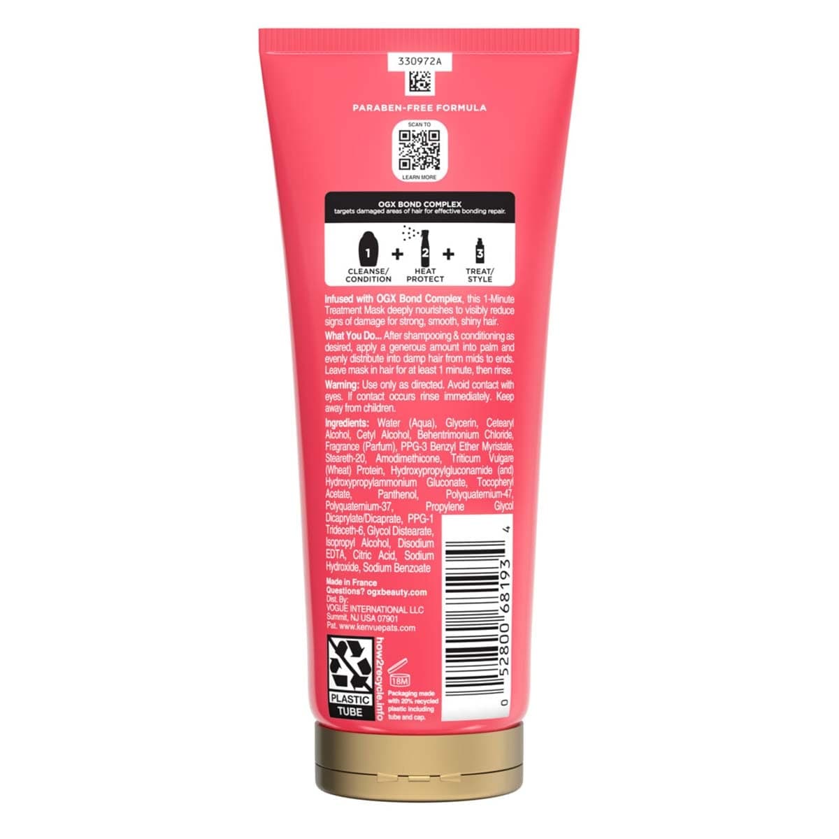Thumbnail OGX Bond Protein Hair Treatment Mask 200g